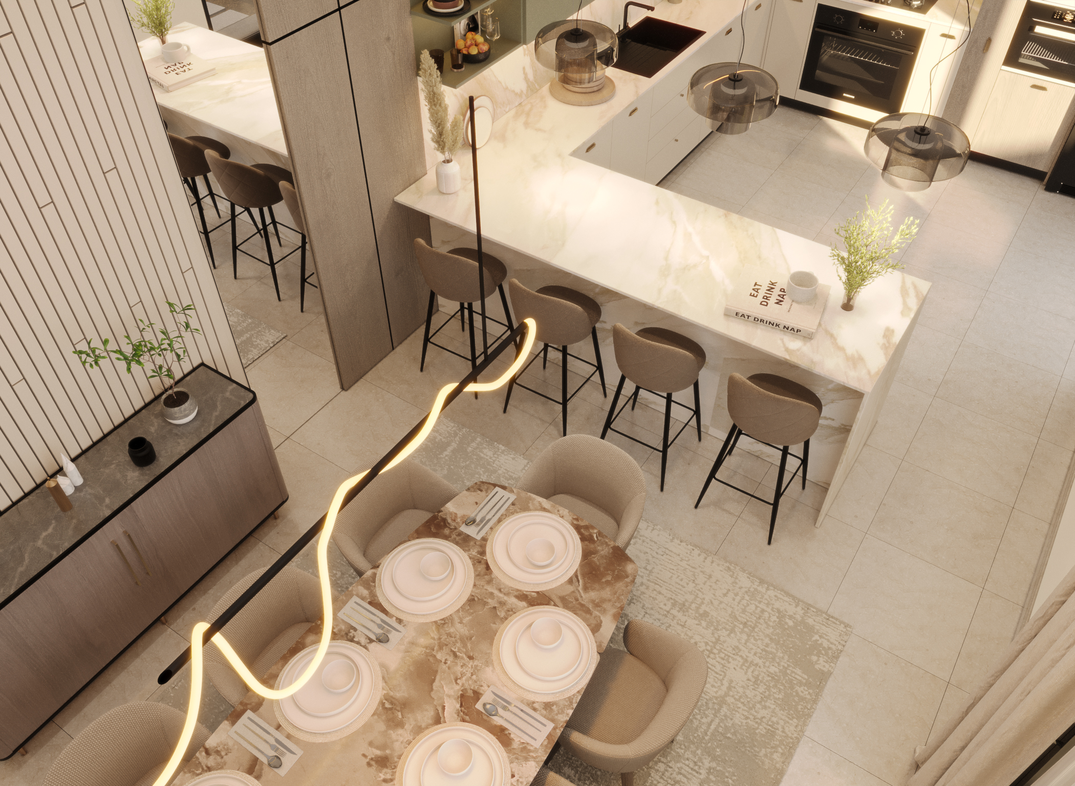 التصميم الداخلي والمعماري -_CShading_LightMix_View06